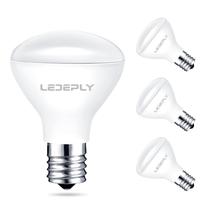 Lâmpada LED LEDEPLY R14 4W = 40W 400lm 2700K E17 regulável, pacote com 4