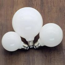 Lâmpada LED Leitosa Branca E27 5W 220V 110V G80 G95 G125 Para Luminária Pendente Cozinha Decoração