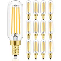 Lâmpada LED Leools Dimmable E12 8W 800LM 2700K CRI 90+, pacote com 12