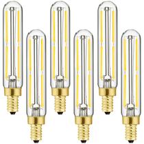 Lâmpada LED Leools E12 4W 3000K regulável 400LM 120V, pacote com 6 Lâmpada LED Leools E12 4W 3000K regulável 400LM 120V, pacote com 6