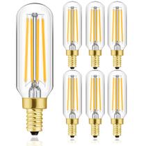 Lâmpada LED Leools E12 8W 2700K 800lm regulável 100W, pacote com 6 Lâmpada LED Leools E12 8W 2700K 800lm regulável 100W, pacote com 6
