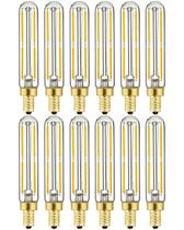 Lâmpada LED Leools E12 regulável 6W 600LM 3000K branca macia, pacote com 12 Lâmpada LED Leools E12 regulável 6W 600LM 3000K branca macia, pacote com 12