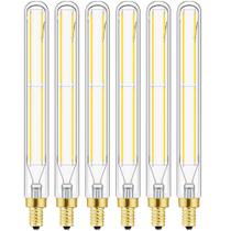Lâmpada LED Leools E12 regulável 6W 750LM 4000K T6 120V, pacote com 6 Lâmpada LED Leools E12 regulável 6W 750LM 4000K T6 120V, pacote com 6