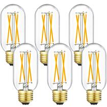 Lâmpada LED Leools E26 6W 600lm 3000K regulável pacote com 6