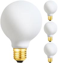 Lâmpada LED Leools G25/G80 6W 3000K CRI95 600LM, pacote com 4