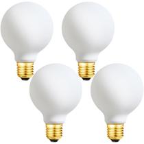 Lâmpada LED Leools G25/G80 6W 5000K CRI95 600LM E26, pacote com 4 Lâmpada LED Leools G25/G80 6W 5000K CRI95 600LM E26, pacote com 4