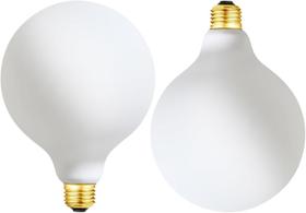Lâmpada LED Leools G40/G125 4W 2700K 438LM E26, pacote com 2