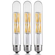 Lâmpada LED Leools T10 12W regulável 100W E26 2700K branca quente