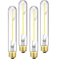 Lâmpada LED Leools T10 4W regulável E26 4000K Daylight 400lm 120V Lâmpada LED Leools T10 4W regulável E26 4000K Daylight 400lm 120V