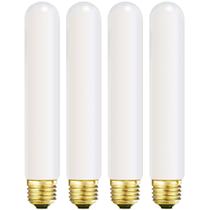 Lâmpada LED Leools T10 6W 4000K 600LM E26 regulável, pacote com 4