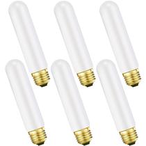 Lâmpada LED Leools T10 8W 600LM 3000K E26 regulável, pacote com 6 Lâmpada LED Leools T10 8W 600LM 3000K E26 regulável, pacote com 6