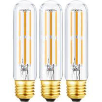 Lâmpada LED Leools T10 Tubular Regulável Vintage 6W 600LM 2700K Lâmpada LED Leools T10 Tubular Regulável Vintage 6W 600LM 2700K