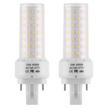 Lâmpada LED Lidesheng GX23-2 Base 10W 4000K 1400LM 100-277V