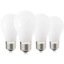 Lâmpada LED LUMILECT Dimmable Milky A19 2W 3000K E26, pacote com 4 Lâmpada LED LUMILECT Dimmable Milky A19 2W 3000K E26, pacote com 4