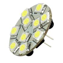 Lâmpada LED Lunasea G4 10 pinos traseiros 2W 140 lúmens 12V/10-30V Lâmpada LED Lunasea G4 10 pinos traseiros 2W 140 lúmens 12V/10-30V
