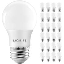 Lâmpada LED LUXRITE A15 7W (equivalente a 40W) 3000K 600lm, pacote com 24