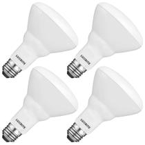 Lâmpada LED LUXRITE BR30 8,5 W 650 lm 3000 K regulável, pacote com 4