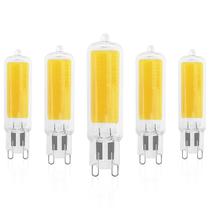 Lâmpada LED LUXRITE G9 4,5 W 3500K 450 lm regulável 50 W Equiv 5 unidades