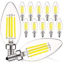 Lâmpada LED LUXRITE Vintage Candelabra 5W 5000K E12 550lm (12 P) Lâmpada LED LUXRITE Vintage Candelabra 5W 5000K E12 550lm (12 P)