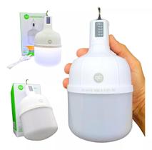 Lampada Led Luz Recarregavel Portatil Emergência Camping acampamento lampião Usb