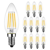 Lâmpada LED LVWIT B11 4,5 W (equivalente a 60 W) E12 Candelabra 2700K