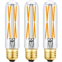 Lâmpada LED LVYE T10 8W 3000K branca macia regulável, pacote com 3 Lâmpada LED LVYE T10 8W 3000K branca macia regulável, pacote com 3
