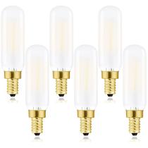 Lâmpada LED LVYE T6 6W E12 regulável 3000K 600lm 60W, pacote com 6 Lâmpada LED LVYE T6 6W E12 regulável 3000K 600lm 60W, pacote com 6