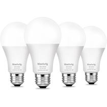 Lâmpada LED Maelsrlg 12V 13W 100W equivalente a 5000K E26, pacote com 4