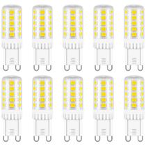 Lâmpada LED Maelsrlg G9 regulável de 4 W (equivalente a 40 W) 6000 K Daylight, pacote com 10