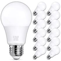 Lâmpada LED MaxVolador A19 11W 1100lm 5000K E26, pacote com 12