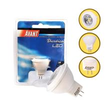 Lâmpada Led Mini Mr11 G4 3W 12V 3000K Branco Quente