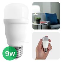 Lâmpada LED Mini T45 9W E27 6500K Branco-Frio Eficiência e Potência EB7205