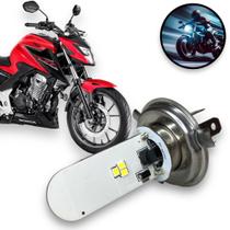 Lâmpada Led Moto Honda Cb 250 Twister H4 6500k Super Branca Lâmpada Led Moto Honda Cb 250 Twister H4 6500k Super Branca