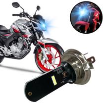 Lâmpada Led Moto Honda Cb 250 Twister H4 8000k Efeito Xenon Lâmpada Led Moto Honda Cb 250 Twister H4 8000k Efeito Xenon