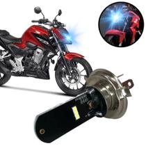 Lâmpada Led Moto Honda Cb 300 H4 8000k Efeito Xenon Lâmpada Led Moto Honda Cb 300 H4 8000k Efeito Xenon
