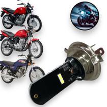 Lâmpada Led Moto Honda Cg 125 150 H4 6000k Super Branca Lâmpada Led Moto Honda Cg 125 150 H4 6000k Super Branca
