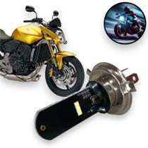 Lâmpada Led Moto Honda Hornet H4 6000k Super Branca Lâmpada Led Moto Honda Hornet H4 6000k Super Branca