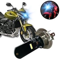 Lâmpada Led Moto Honda Hornet H4 8000k Efeito Xenon Lâmpada Led Moto Honda Hornet H4 8000k Efeito Xenon