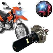 Lâmpada Led Moto Honda Nxr 125 Bros H4 8000k Efeito Xenon Lâmpada Led Moto Honda Nxr 125 Bros H4 8000k Efeito Xenon