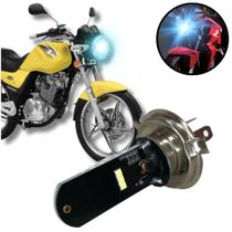 Lâmpada Led Moto Suzuki Yes H4 8000k Efeito Xenon Lâmpada Led Moto Suzuki Yes H4 8000k Efeito Xenon