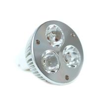 Lâmpada LED MR16 High Power 3W 12V 6400K Ecrom Luz Branca Ângulo 45 Spots e Embutidos