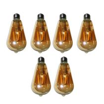 Lampada Led Multi Filamento Retro Kit 6 Uni Vintage Bivolt Iluminaçao Casa Lampada Led Multi Filamento Retro Kit 6 Uni Vintage Bivolt Iluminaçao Casa