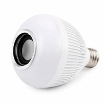 Lâmpada LED Music Bulb Bluetooth RGBW E27 com Alto-Falante e Controle Remoto - Mil Coisas Lâmpada LED Music Bulb Bluetooth RGBW E27 com Alto-Falante e Controle Remoto - Mil Coisas