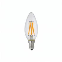 Lâmpada Led Nordecor Filamento Vela C35 Clear 4W E14 Bivolt Lâmpada Led Nordecor Filamento Vela C35 Clear 4W E14 Bivolt