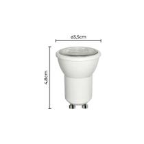 Lâmpada Led Nordecor Sof Mini Dicróica MR11 3,5W GU10 Alto IRC 95 Bivolt