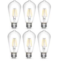 Lâmpada LED NOTOC Vintage Edison 4W (equivalente a 40W) E26 450lm 5500K Lâmpada LED NOTOC Vintage Edison 4W (equivalente a 40W) E26 450lm 5500K