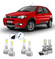 Lâmpada Led Palio 2003 A 2016 H1 H1 H7 V10 - Efeito Xênon Lâmpada Led Palio 2003 A 2016 H1 H1 H7 V10 - Efeito Xênon