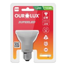 Lâmpada LED PAR 20 Bivolt 6 Watts Branco Frio 6500k OUROLUX