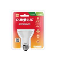 Lampada Led Par 20 Bivolt 6 Watts Branco Morno 3000k - OUROLUX Lampada Led Par 20 Bivolt 6 Watts Branco Morno 3000k - OUROLUX