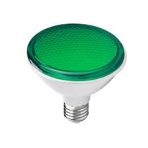 Lâmpada LED PAR 30 10W Luz Verde IP54 Bivolt Save Energy